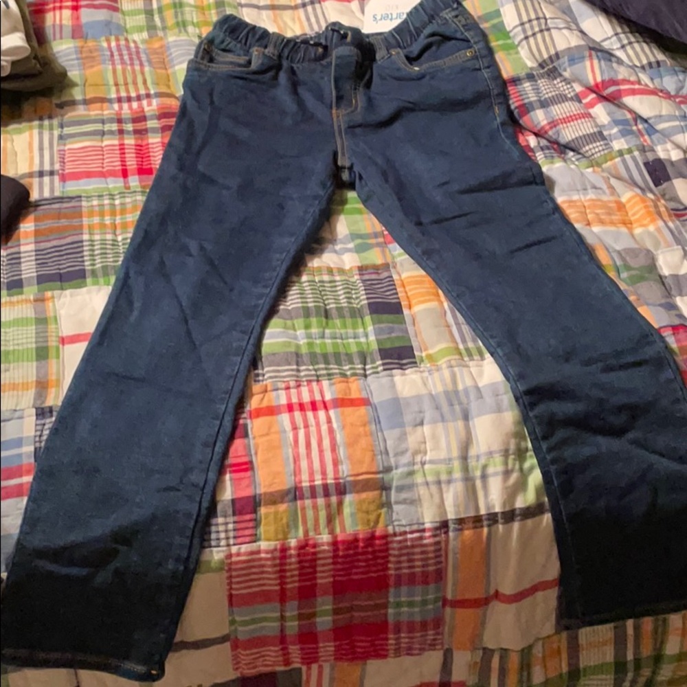 NWT Carter’s pull on elastic waist jeans